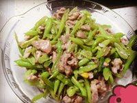 简单版四季豆炒肉