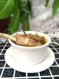 美味的茶树菇老鸭汤