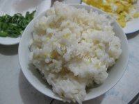 美味腊肠炒饭做法图解3)