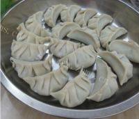 韭菜猪肉饺做法图解4)