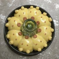 香喷喷的挤挤小猪面包做法图解12)