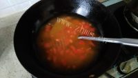 美味的番茄鸡蛋疙瘩汤做法图解5)