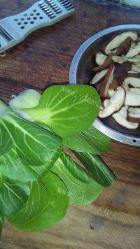 家常菜香菇油菜做法图解1)