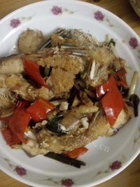 家常菜红烧鱼块