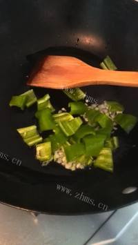 家常尖椒干豆腐做法图解4)