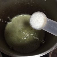 绿豆沙做法图解5)