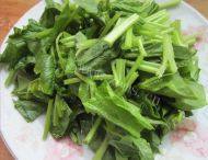 家常菜菠菜炒蛋做法图解2)