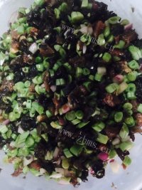 好吃的四季豆烫面蒸饺做法图解6)