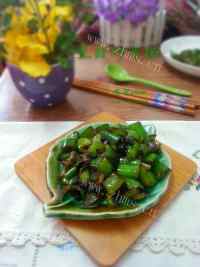 家常菜豆豉炒青椒