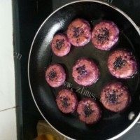 紫薯饼做法图解4)
