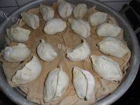 自己做的黄瓜鸡蛋饺子