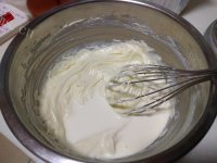 自制轻乳酪蛋糕做法图解3)