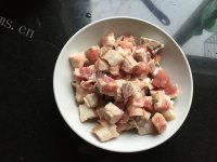 美味花生茄丁卤肉酱做法图解1)