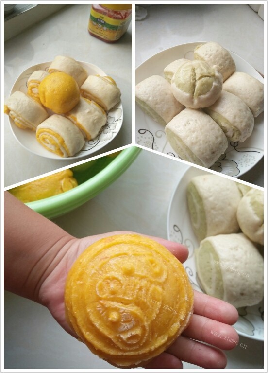 珍馐美味的双色馒头