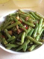香喷喷的干煸四季豆