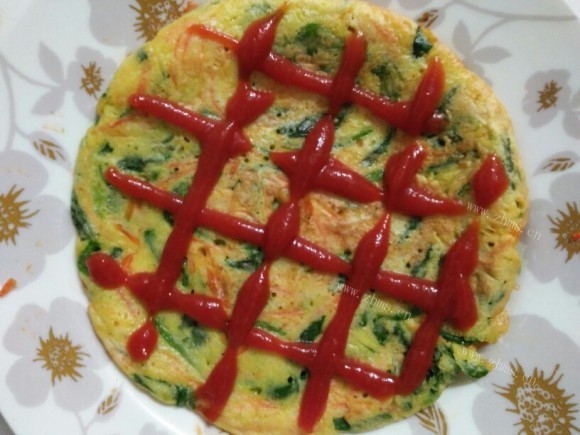 蔬菜蛋饼