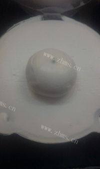 雪人蛋糕做法图解4)