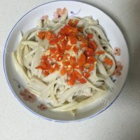 美味凉拌手撕麻辣杏鲍菇做法图解5)