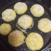奶香红薯饼#妙搭新食做法图解7)