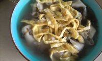 甘脆的鲜肉馄饨