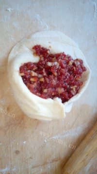 家常牛肉饼做法图解5)