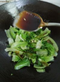 家常菜蚝油生菜做法图解8)