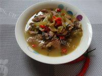 家常菜酸菜肉片