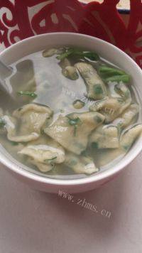 自己做的韭菜面片做法图解12)