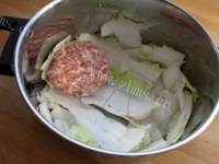 美味的金汤狮子头做法图解9)