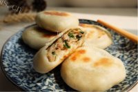 韭菜猪肉煎饼做法图解26)