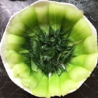 妈妈的味道-香菇油菜做法图解4)