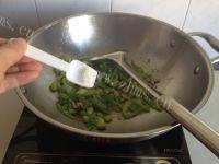 家常菜青椒毛豆炒肉丝