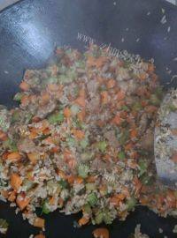 自己做的什锦炒饭