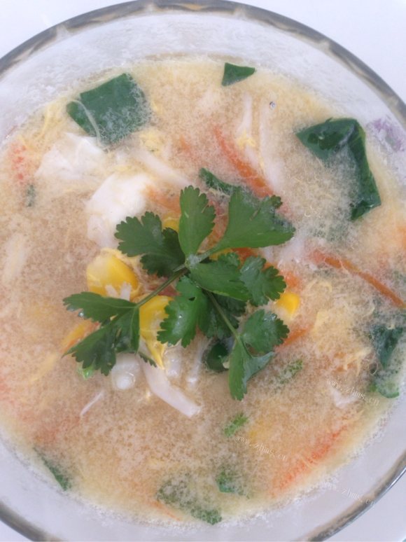 银鱼鸡蛋汤
