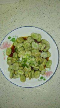 爽口小菜凉拌蚕豆做法图解7)