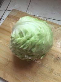 妈妈做干锅包菜做法图解1)