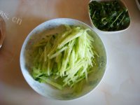 麻酱豆角凉面做法图解7)