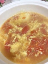 美味的西红柿蛋花汤