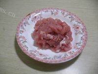 「DIY美食」肉炒蒜苔做法图解2)