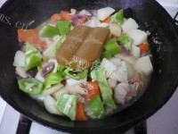 美味的咖喱鸡肉饭做法图解8)