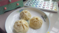 美味的素菜包