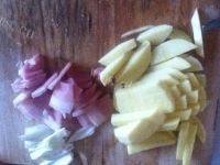 家常菜白菜炖冻豆腐做法图解3)