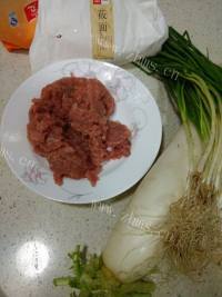 可口的芝麻鲜肉萝卜丝饼做法图解1)
