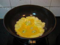 蒜苔炒鸡蛋的做法图解四