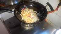 家常菜茭白炒鸡蛋