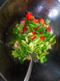 家常菜青椒鸡丁做法图解9)