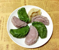 美味的猪肉白菜水饺