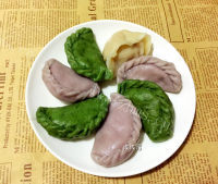 美味的猪肉白菜水饺
