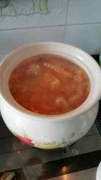 香气浓郁的番茄排骨汤做法图解10)