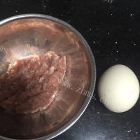美味的肉末鸡蛋羹做法图解1)
